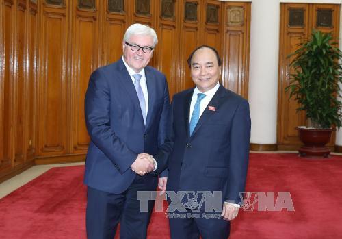 Thủ tướng Nguyễn Xuân Phúc tiếp Bộ trưởng Ngoại giao Đức